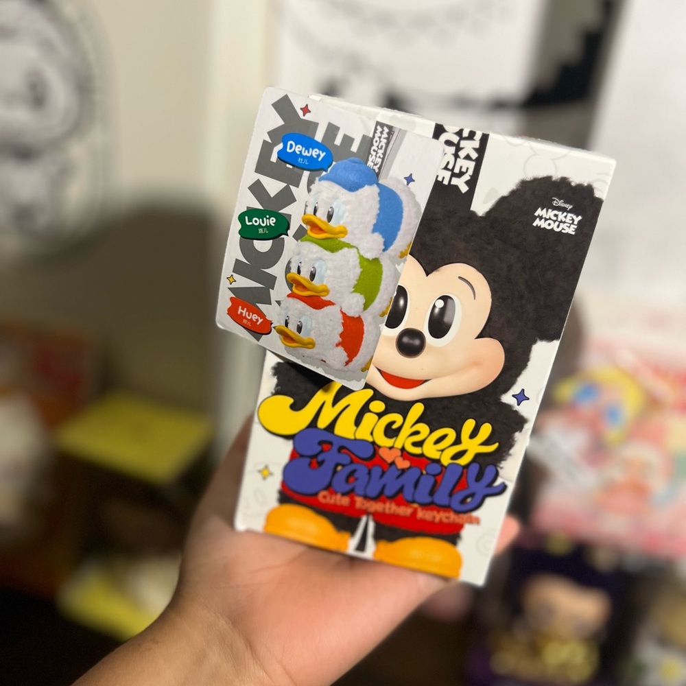Pop Mart Disney Mickey Family Cute Together Secret Huey, Dewy, Louie